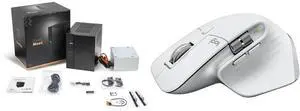 Mini-PC Mouse Combo -  ASRock DESKMEET X300W/B/BB/BOX/US Bundle with  Logitech 910-006570