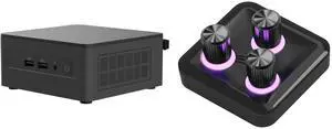 Mini-PC Professional Video Devices Combo -  ASUS RNUC13ANHH70000UI Bundle with  Cooler Master MHKB03AA22