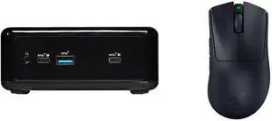 Mini-PC Gaming Mouse Combo -  ASRock Industrial NUC BOX-1165G7 Bundle with  RAZER RZ01-04630100-R3U1