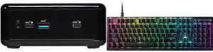Mini-PC Gaming Keyboard Combo -  ASRock Industrial NUC BOX-1165G7 Bundle with  RAZER RZ03-04500200-R3U1
