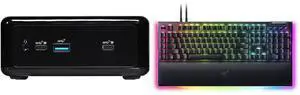 Mini-PC Gaming Keyboard Combo -  ASRock Industrial NUC BOX-1165G7 Bundle with  RAZER RZ03-04681900-R3U1