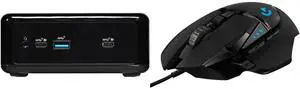 Mini-PC Gaming Mouse Combo - ASRock Industrial NUC BOX-1165G7 Bundle with Logitech 910-005469 Mini-PC Gaming Mouse Combo - ASRock Industrial NUC BOX-1165G7 Bundle with Logitech 910-005469