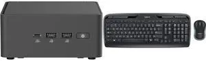 Mini-PC Keyboard Combo -  ASUS RNUC15CRHU50000U Bundle with  Logitech 920-002836