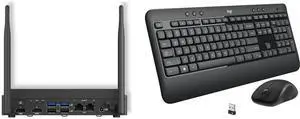 Mini-PC Keyboard Combo -  ASUS 90AS0021-M000T0 Bundle with  Logitech 920-008671