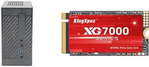 Barebone Systems SSD Combo -  ASRock DESKMINI 310W Bundle with  KingSpec XG7000-1TB 2242