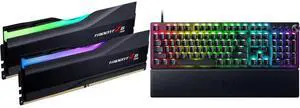 G.SKILL Trident Z5 RGB Series Model F5-6000J3636F32GX2-TZ5RK + Razer Huntsman V3 Pro Analog Optical Esports Keyboard