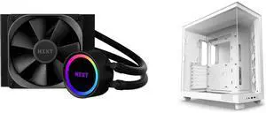 CPU Cooler Computer Case Combo - NZXT RL-KR120-B1 Bundle with NZXT CC-H61FW-01 CPU Cooler Computer Case Combo - NZXT RL-KR120-B1 Bundle with NZXT CC-H61FW-01