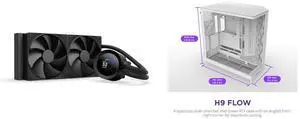 CPU Cooler Computer Case Combo -  NZXT RL-KN240-B2 Bundle with  NZXT CM-H92FW-01