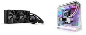 CPU Cooler Computer Case Combo -  NZXT RL-KN240-B2 Bundle with  NZXT CM-H92FW-R1
