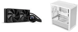 CPU Cooler Computer Case Combo -  NZXT RL-KN280-B2 Bundle with  NZXT CC-H31FW-01