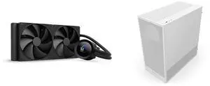 CPU Cooler Computer Case Combo -  NZXT RL-KN280-B2 Bundle with  NZXT CC-H52FW-01