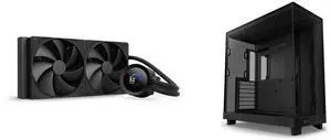 CPU Cooler Computer Case Combo -  NZXT RL-KN280-B2 Bundle with  NZXT CC-H61FB-01