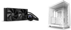 CPU Cooler Computer Case Combo -  NZXT RL-KN280-B2 Bundle with  NZXT CC-H61FW-01