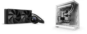 CPU Cooler Computer Case Combo -  NZXT RL-KN280-B2 Bundle with  NZXT CM-H92FW-01