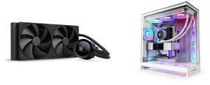 CPU Cooler Computer Case Combo -  NZXT RL-KN280-B2 Bundle with  NZXT CM-H92FW-P1