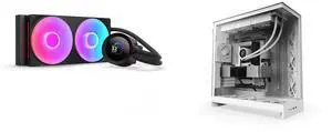 CPU Cooler Computer Case Combo -  NZXT RL-KR240-B2 Bundle with  NZXT CM-H92FW-01