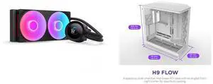 CPU Cooler Computer Case Combo -  NZXT RL-KR240-B2 Bundle with  NZXT CM-H92FW-01