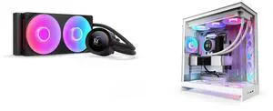 CPU Cooler Computer Case Combo -  NZXT RL-KR240-B2 Bundle with  NZXT CM-H92FW-R1