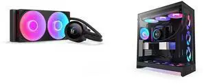 CPU Cooler Computer Case Combo -  NZXT RL-KR240-B2 Bundle with  NZXT CM-H92FB-R1