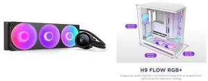 CPU Cooler Computer Case Combo -  NZXT RL-KR360-B2 Bundle with  NZXT CM-H92FW-P1