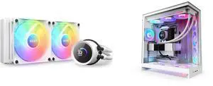 CPU Cooler Computer Case Combo -  NZXT RL-KR240-W1 Bundle with  NZXT CM-H92FW-R1