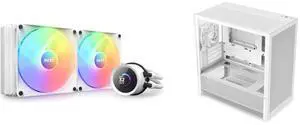 CPU Cooler Computer Case Combo -  NZXT RL-KR280-W1 Bundle with  NZXT CC-H31FW-01