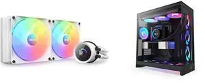 CPU Cooler Computer Case Combo - NZXT RL-KR280-W1 Bundle with NZXT CM-H92FB-R1 CPU Cooler Computer Case Combo - NZXT RL-KR280-W1 Bundle with NZXT CM-H92FB-R1