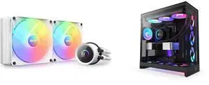 CPU Cooler Computer Case Combo - NZXT RL-KR280-W1 Bundle with NZXT CM-H92FB-P1 CPU Cooler Computer Case Combo - NZXT RL-KR280-W1 Bundle with NZXT CM-H92FB-P1