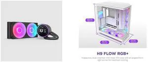 CPU Cooler Computer Case Combo -  NZXT RL-KR24E-B2 Bundle with  NZXT CM-H92FW-P1