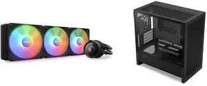 CPU Cooler Computer Case Combo - NZXT RL-KR360-B1 Bundle with NZXT CC-H31FB-01 CPU Cooler Computer Case Combo - NZXT RL-KR360-B1 Bundle with NZXT CC-H31FB-01