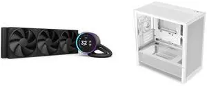 CPU Cooler Computer Case Combo -  NZXT RL-KN36E-B2 Bundle with  NZXT CC-H31FW-01
