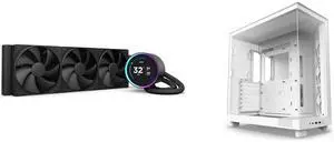 CPU Cooler Computer Case Combo -  NZXT RL-KN36E-B2 Bundle with  NZXT CC-H61FW-01