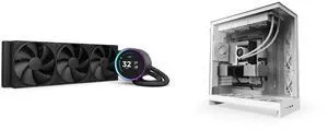 CPU Cooler Computer Case Combo -  NZXT RL-KN36E-B2 Bundle with  NZXT CM-H92FW-01