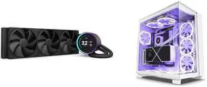 CPU Cooler Computer Case Combo -  NZXT RL-KN36E-B2 Bundle with  NZXT CM-H91EW-01