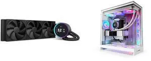CPU Cooler Computer Case Combo -  NZXT RL-KN36E-B2 Bundle with  NZXT CM-H92FW-R1