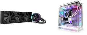 CPU Cooler Computer Case Combo - NZXT RL-KN36E-B2 Bundle with NZXT CM-H92FW-P1 CPU Cooler Computer Case Combo - NZXT RL-KN36E-B2 Bundle with NZXT CM-H92FW-P1