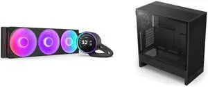 CPU Cooler Computer Case Combo -  NZXT RL-KR36E-B2 Bundle with  NZXT CC-H52FB-01