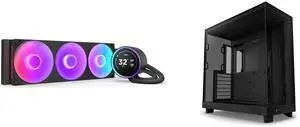 CPU Cooler Computer Case Combo -  NZXT RL-KR36E-B2 Bundle with  NZXT CC-H61FB-01