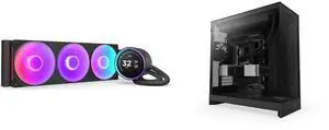 CPU Cooler Computer Case Combo -  NZXT RL-KR36E-B2 Bundle with  NZXT CM-H92FB-01