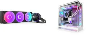 CPU Cooler Computer Case Combo - NZXT RL-KR36E-B2 Bundle with NZXT CM-H92FW-P1 CPU Cooler Computer Case Combo - NZXT RL-KR36E-B2 Bundle with NZXT CM-H92FW-P1