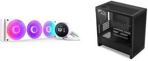 CPU Cooler Computer Case Combo -  NZXT RL-KR36E-W2 Bundle with  NZXT CC-H31FB-01