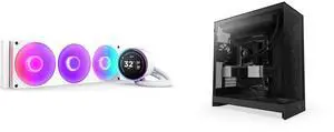 CPU Cooler Computer Case Combo -  NZXT RL-KR36E-W2 Bundle with  NZXT CM-H92FB-01