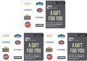 Zift Zillions – A Gift For You $150 Gift Card (Email Delivery)