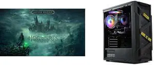 Hogwarts Legacy Digital Deluxe Edition - PC [Steam Game Code] MXZ Gaming PC Computer Intel Core i5 9400F,GeForce RTX 2060, 8G DDR4, NVME M2 500GB, 5 RGB Fans, Windows 11 Pro Ready to Use, Gamer Desktop Computer (I5 9400F| RTX 2060)