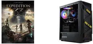 Clair Obscur: Expedition 33 - PC [Steam Online Game Code] MXZ Gaming PC Computer Intel Core i5 9400F, RX 580, 8GB DDR4, NVME M2 500GB, 5 RGB Fans, Windows 11 Pro Ready to Use, Gamer Desktop Computer (I5 9400F| RX 580)
