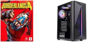Borderlands 4 - PC [Steam Online Game Code] MXZ Gaming PC Desktop Computer, AMD Ryzen 5 5600GT 3.6GHz, AMD Radeon RX Vega 7 Graphics,16GB DDR4, NVME 1TB SSD, 6RGB Fans, Win 11 Pro Ready, Gamer Desktop Computer (R5 5600GT)
