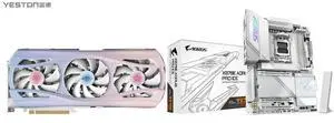GPU Motherboard Combo -  YESTON RX-97XT-16D6-YOB Bundle with  GIGABYTE X870E AORUS PRO ICE