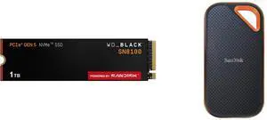 SSD SSD Combo -  SanDisk WDS100T1X0M Bundle with  SanDisk SDSSDE81-2T00-G25