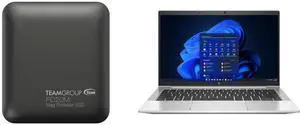 Team Group PD20M 2TB Mag Portable SSD USB 3.2 Gen 2x2 Type-C Compatible with iPhone 15/15 Plus/15 Pro/15 Pro Max, Speed up to 2000MB/s (TPSEG2002T0C108) HP EliteBook 830 G7 Laptop Intel Core i7-10610U 32GB Memory 512GB SSD  13.3" FHD Touchs