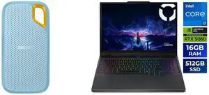 SanDisk 4TB Extreme Portable SSD - Up to 1050MB/s - USB-C, USB 3.2 Gen 2 - External Solid State Drive - SDSSDE61-4T00-G25B Lenovo Legion 5i - 15.1" GeForce RTX 5060 Laptop GPU - Intel Core i7-14700HX - 16GB Memory - 512GB SSD - (2560x1660)